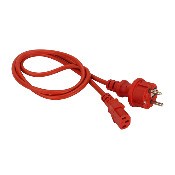 Кабель питания  Lanmaster LAN-PP13/SH-3.0-RD 687098