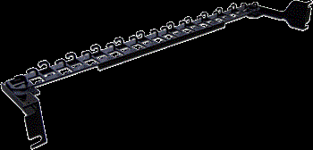 Скоба  Lanmaster LAN-CMB-19/R 561078