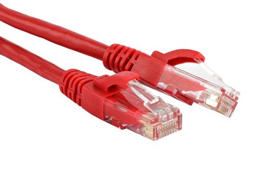 Кабель патч-корд U/UTP 6 кат. 3м Hyperline PC-LPM-UTP-RJ45-RJ45-C6-3M-LSZH-RD 459952