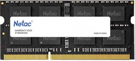 Модуль памяти SODIMM DDR3L 8GB Netac NTBSD3N16SP-08 861638