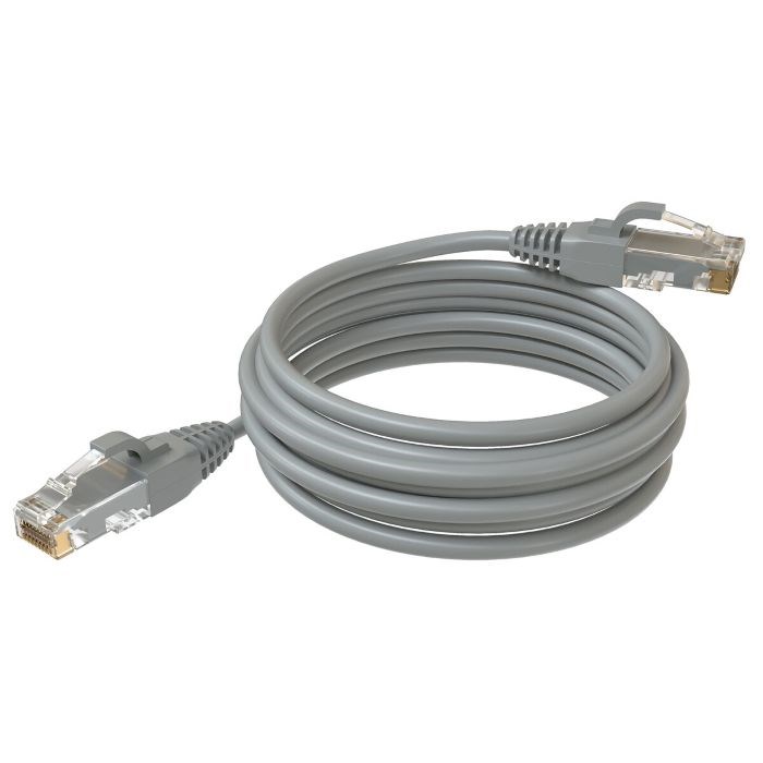 Кабель патч-корд U/UTP 5e кат. 5м SYSMATRIX PC 4545.5EU26.5LSZHGY 1183477