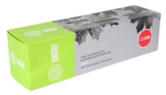 Картридж  Cactus CS-C729BK 360250