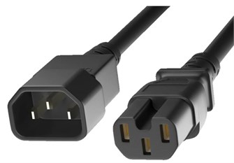 Кабель питания  Teslapower TP-PC-С14-C15-16A-1.5 1213236