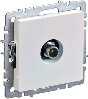 Розетка телевизионная проходная  IEK BR-A10-P-K36 1157463