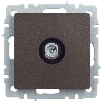 Розетка телевизионная проходная  IEK BR-A10-P-K45 1157670