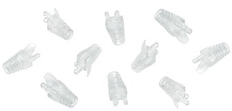 Колпачок на коннектор RJ-45 NikoMax NMC-RJBOOT65B-TR-100 719585