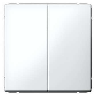Выключатель двухклавишный  Systeme Electric GAL001351S 1226364