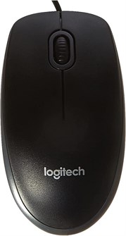 Мышь проводная Logitech B100 340339