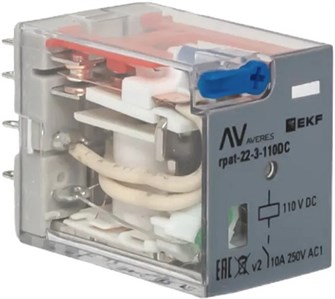 Реле промежуточное EKF rpat-22-3-110DC 1131646