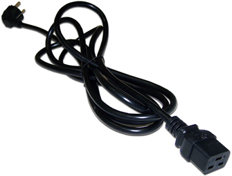 Кабель питания  Lanmaster LAN-PP19/SH-3.0-BK 866709