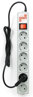 Сетевой фильтр  Power Cube SPG(5+1)-B-6 322148