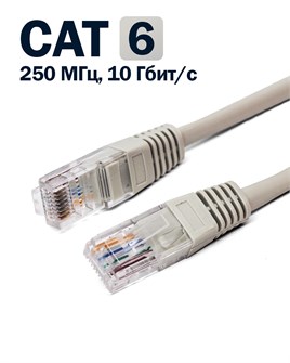 Кабель патч-корд U/UTP 6 кат. 10м Filum FL-U6-C-LSZH-10M 1101516