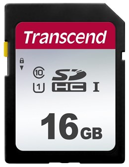 Карта памяти SDHC 16GB Transcend TS16GSDC300S 631794