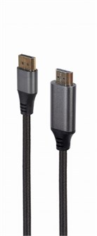 Кабель интерфейсный DisplayPort-HDMI Cablexpert CC-DP-HDMI-4K-6 883914