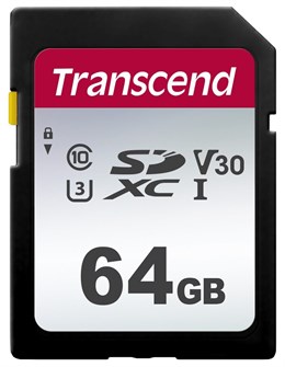 Карта памяти SDXC 64GB Transcend TS64GSDC300S 631790