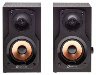 Компьютерная акустика 2.0 Oklick OK-162 WOOD 866948