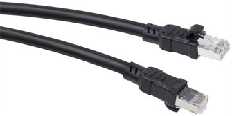 Кабель патч-корд FTP 6A кат. 2м Cabeus PC-ARM-FTP-RJ45-Cat.6a-2m-PE 800946