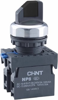 Переключатель на 3 положения с фиксацией CHINT 667137 1020427