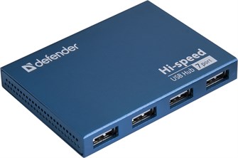 Разветвитель USB 2.0 Defender SEPTIMA SLIM 421825