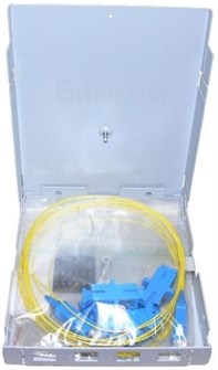 Кросс оптический настенный  Vimcom НКРУ-СПЛ-миникросс-4-SC-(AD-SC-SM+PT-SM-SC-1) 1192383