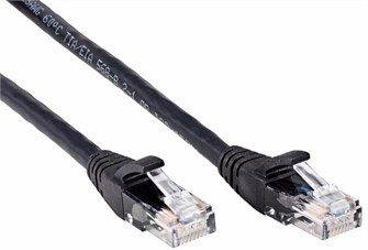 Кабель патч-корд U/UTP 6 кат. 30м iOpen ANP612B-BK-30M 1191110