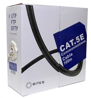 Кабель витая пара U/UTP 5e кат. 4 пары 5bites UT5725-100A 659725
