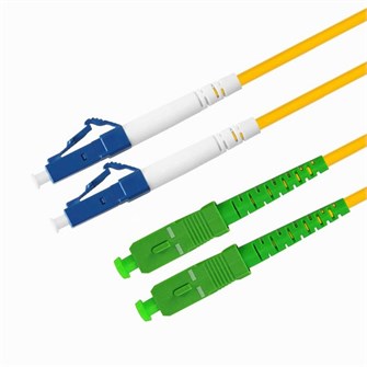 Патч-корд волоконно-оптический TELCORD ШОС-2x3.0-2LC/U-2SC/A-SM-5м-LSZH-YL 803676