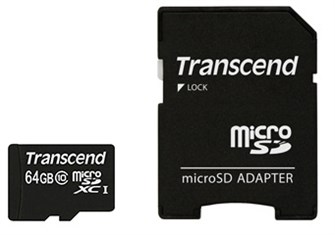 Карта памяти MicroSDXC 64GB Transcend TS64GUSDXC10 544344