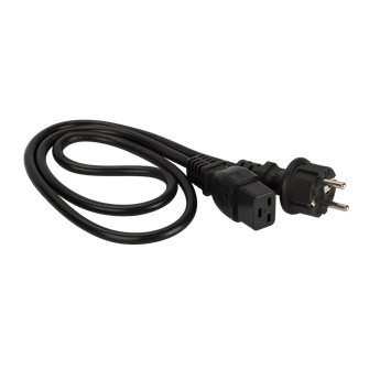 Кабель питания  Lanmaster LAN-PP19/SH-5.0-BK 886373