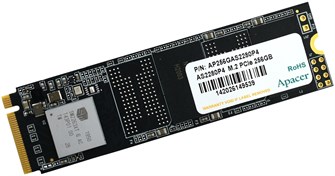 Накопитель SSD M.2 2280 Apacer AS2280P4 256 ГБ 785664