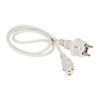 Кабель питания  Lanmaster LAN-PP13/SH-10-WH 687093