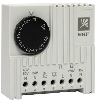 Термостат  EKF thermo-no-nc-din 1131738
