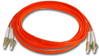 Кабель патч-корд волоконно-оптический Vimcom LC-LC duplex 50/125 0.12m 744413