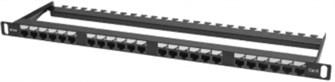 Патч-панель  SNR SNR-UD-0.5U24-6-H 1181705
