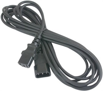 Кабель питания  Hyperline PWC-IEC13-IEC14-5.0-BK 226672