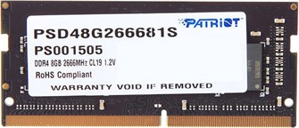 Модуль памяти SODIMM DDR4 8GB Patriot Memory PSD48G266681S 695669