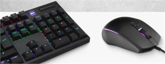 Клавиатура и мышь  Lyambda LGK100G-BK 1181022