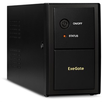 Источник бесперебойного питания  Exegate SpecialPro UNB-600.LED.AVR.4C13.RJ.USB 1041421