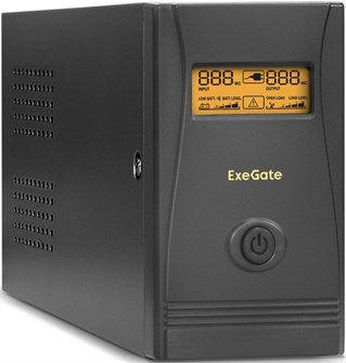 Источник бесперебойного питания  Exegate Power Smart ULB-650.LCD.AVR.EURO 890520