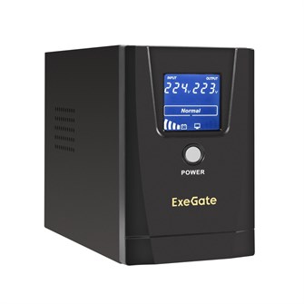 Источник бесперебойного питания  Exegate SpecialPro Smart LLB-500.LCD.AVR.2SH.USB 1041394