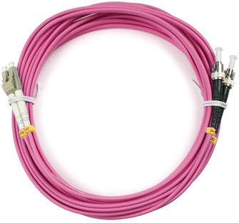 Патч-корд волоконно-оптический Cabeus FOP-50-OM4-LC-ST-10m 728655