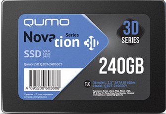 Накопитель SSD 2.5'' Qumo Q3DT-240GSCY 240 ГБ 1119434