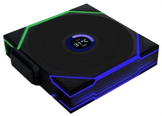 Вентилятор для корпуса Lian Li G99.14RTLLCD1W1B.R0 1234948