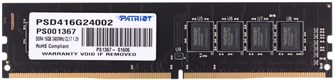 Модуль памяти DDR4 16GB Patriot Memory PSD416G24002 635028