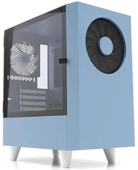 Корпус mATX WIZMAX EM1 Woofer Blue 1187749