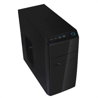 Корпус mATX Powerman ES726BK USB3.0 450W 580829