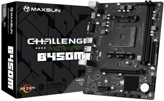 Материнская плата mATX MAXSUN MS-Challenger B450M 1205171