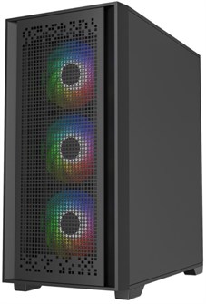 Корпус ATX Powercase ByteFlow Black 1091567