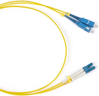 Кабель патч-корд волоконно-оптический Vimcom LC-SC duplex 50/125 15m 598052