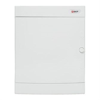 Щит распределительный навесной EKF ux-2x12-nw 1136286